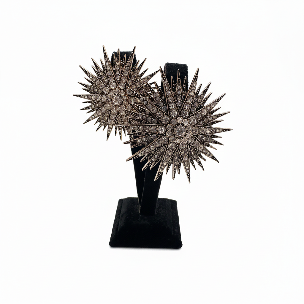 Yıldız Patlaması Küpe