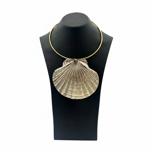 Pirinç Deniz Kabuğu Kolye