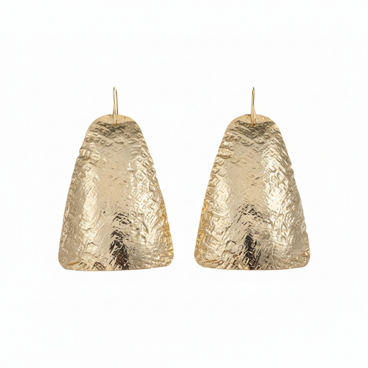 Gold Rengi Dövümü Ügen Küpe